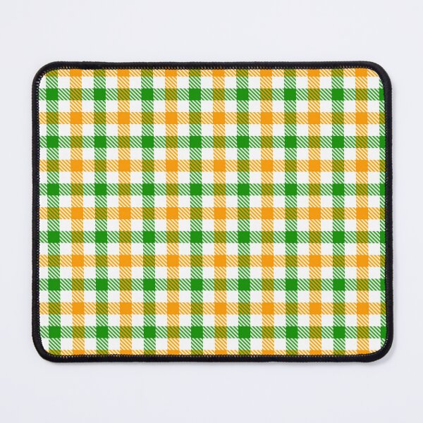 Item preview, Yellow And Green On White Gingham Check   designed and sold by PatternTitan.