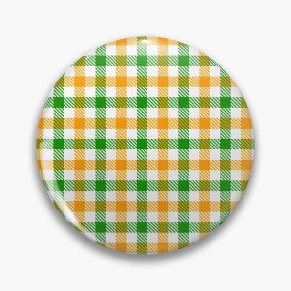 Item preview, Yellow And Green On White Gingham Check   designed and sold by PatternTitan.