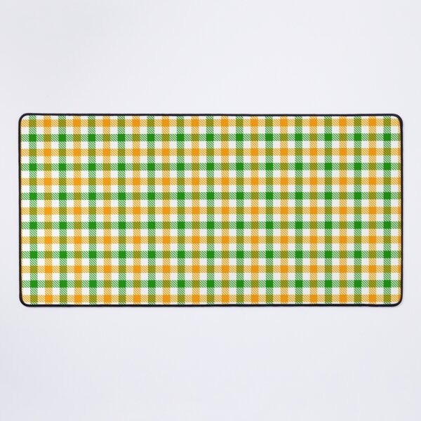 Item preview, Yellow And Green On White Gingham Check designed and sold by PatternTitan.