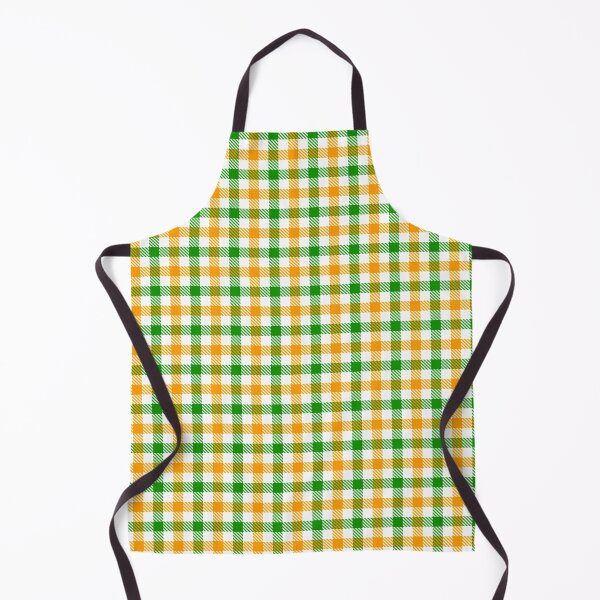 Item preview, Yellow And Green On White Gingham Check   designed and sold by PatternTitan.