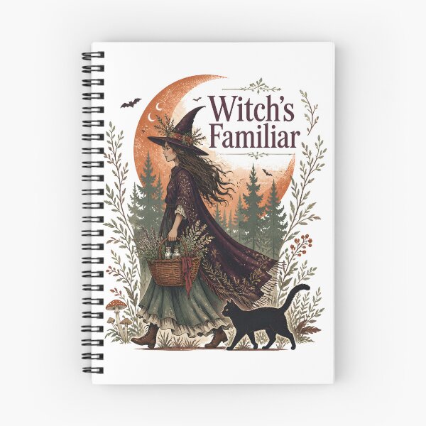 Item preview, Witch's Familiar Forest Gathering Witch designed and sold by BernoNickel.