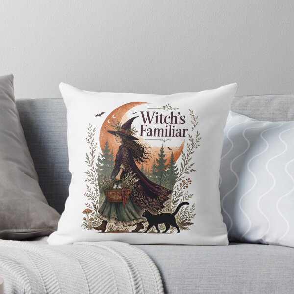 Item preview, Witch's Familiar Forest Gathering Witch designed and sold by BernoNickel.