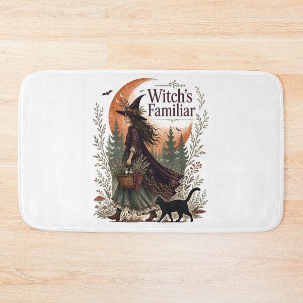 Item preview, Witch's Familiar Forest Gathering Witch designed and sold by BernoNickel.