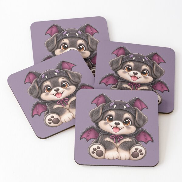 Item preview, Cute Bat Puppy – Adorable Halloween Dog Costume designed and sold by HO•Designs.