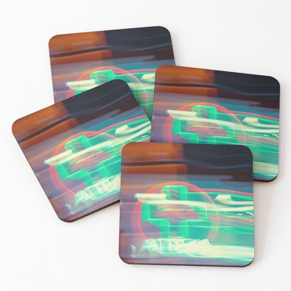 Item preview, Neon Cross Motion Blur - Abstract Photo designed and sold by photossmirnov.