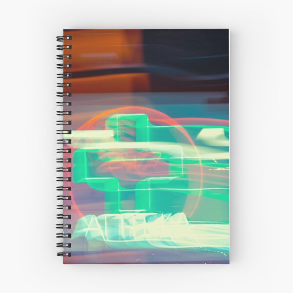 Item preview, Neon Cross Motion Blur - Abstract Photo designed and sold by photossmirnov.