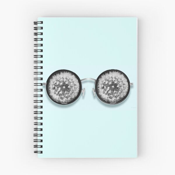 Item preview, Eyeglasses Dandelion Vision Wish Blue Black And White Modern designed and sold by Sharon Cummings Art.