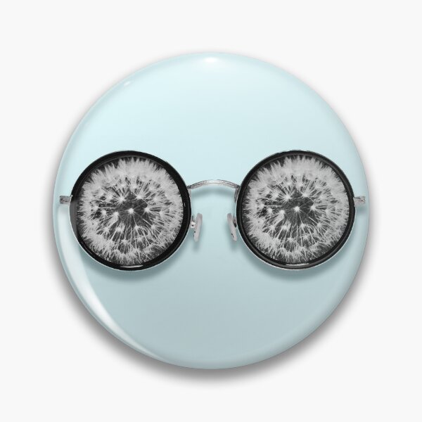 Item preview, Eyeglasses Dandelion Vision Wish Blue Black And White Modern designed and sold by Sharon Cummings Art.