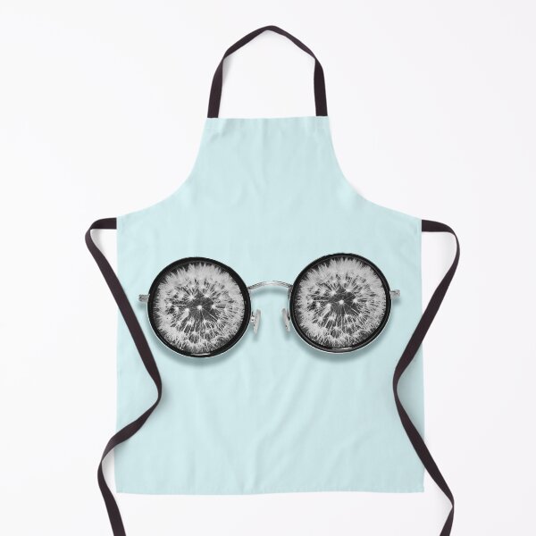 Item preview, Eyeglasses Dandelion Vision Wish Blue Black And White Modern designed and sold by Sharon Cummings Art.
