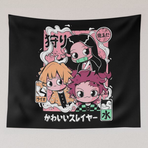 Item preview, Cute Slayer Tanjiro Nezuko Zenitsu  designed and sold by zozosazap.
