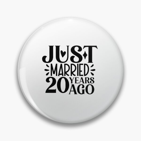 Item preview, Just Married 20 Years Ago designed and sold by tellit24seven.