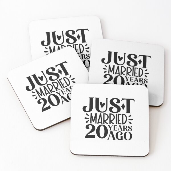 Item preview, Just Married 20 Years Ago designed and sold by tellit24seven.