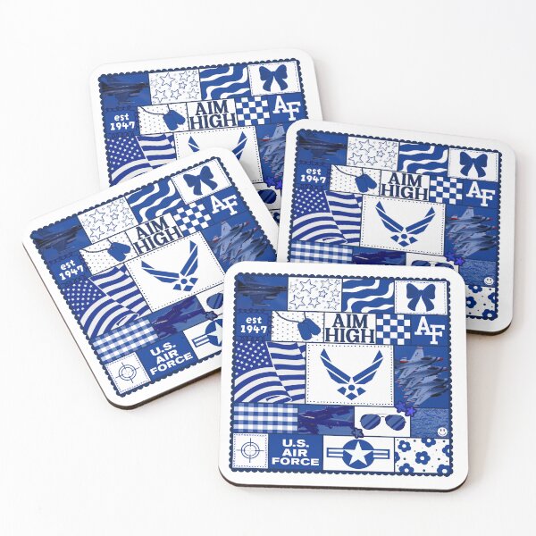 Item preview, air force patchwork designed and sold by buggbailey.