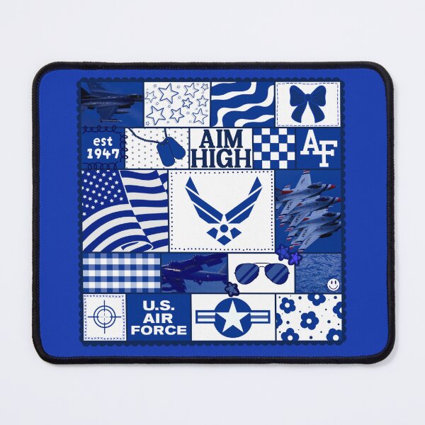 Item preview, air force patchwork designed and sold by buggbailey.