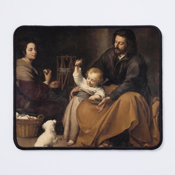 Item preview, The Holy Family with a Little Bird | Bartolomé Murillo designed and sold by Oliveirallan.