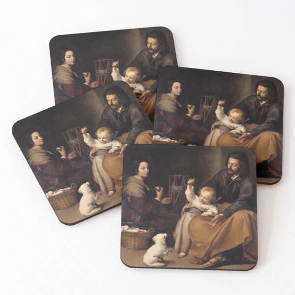 Item preview, The Holy Family with a Little Bird | Bartolomé Murillo designed and sold by Oliveirallan.