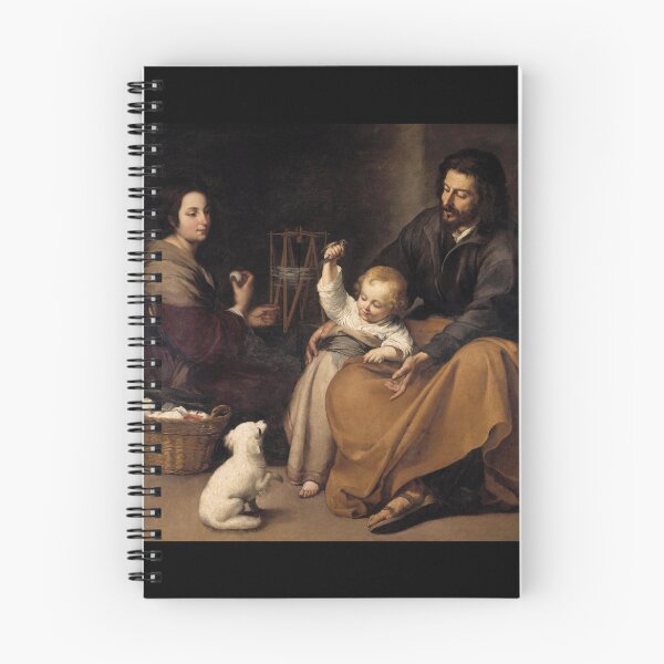 Item preview, The Holy Family with a Little Bird | Bartolomé Murillo designed and sold by Oliveirallan.