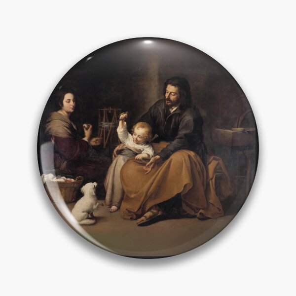 Item preview, The Holy Family with a Little Bird | Bartolomé Murillo designed and sold by Oliveirallan.