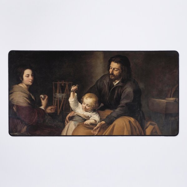 Item preview, The Holy Family with a Little Bird | Bartolomé Murillo designed and sold by Oliveirallan.