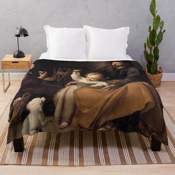 Item preview, The Holy Family with a Little Bird | Bartolomé Murillo designed and sold by Oliveirallan.