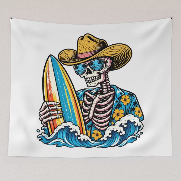 Item preview, Surfing Cowboy designed and sold by VelvetRoom.