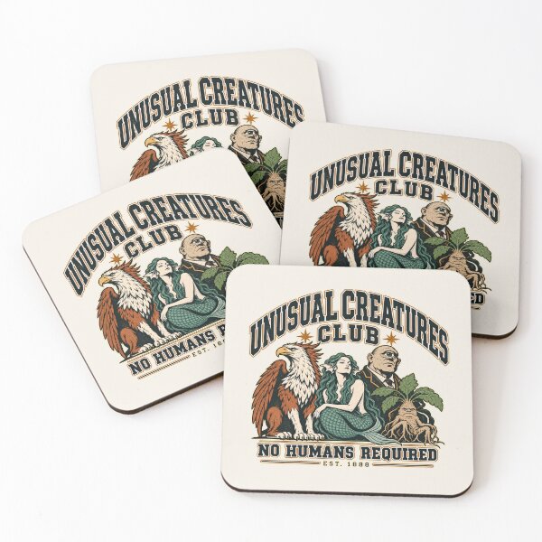 Item preview, Unusual Creatures Club - no humans required designed and sold by Mission Ready.