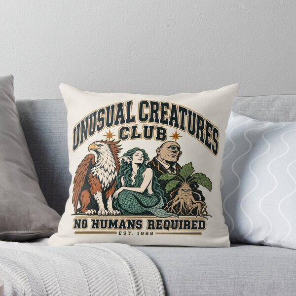 Item preview, Unusual Creatures Club - no humans required designed and sold by Mission Ready.