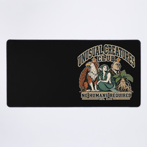 Item preview, Unusual Creatures Club - no humans required designed and sold by Mission Ready.