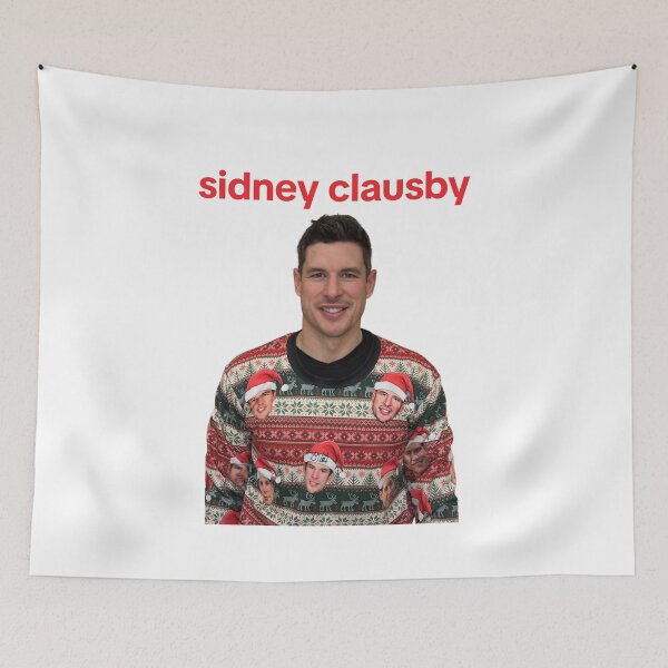 Item preview, Sidney Crosby Christmas Edition Sidney Clausby | Pittsburgh Penguins designed and sold by Ferne Reacts.