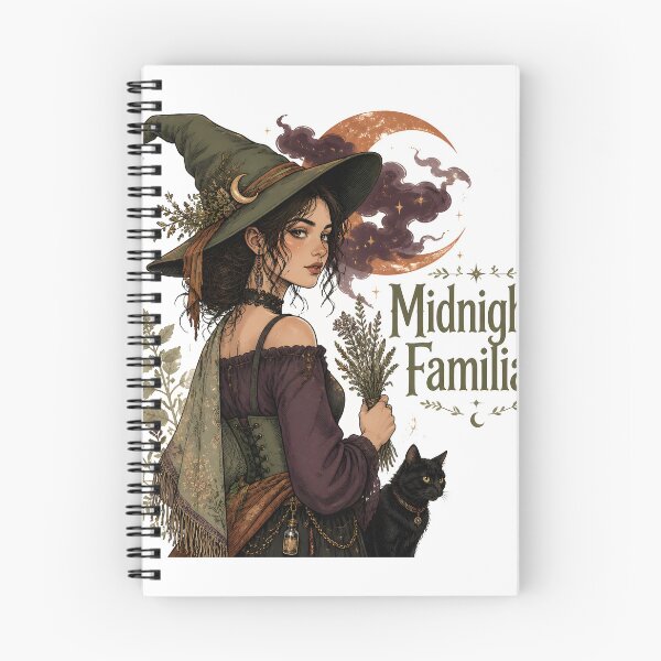 Item preview, Midnight Familiar The Apothecary Witch Portrait designed and sold by BernoNickel.