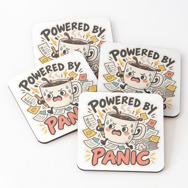 Item preview, Powered by Panic Coffee designed and sold by sublidesign.