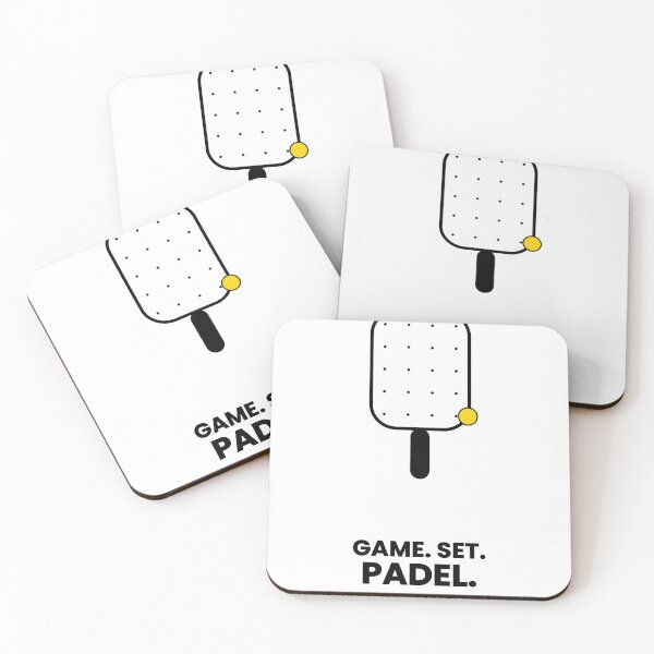 Item preview, Game Set Padel Funny Quote designed and sold by CourtCultureHQ.