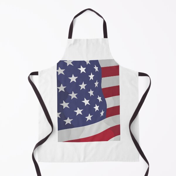 Item preview, Realistic USA Flag Fluttering with Shadows Detailed American Flag Design designed and sold by KARIM Moustaid.