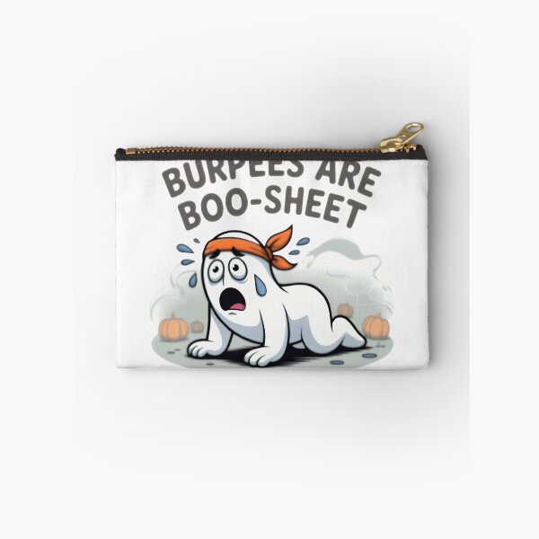 Item preview, Burpees Are Boo-Sheet Funny Halloween Ghost Workout Fitness Pun  designed and sold by Zizo-DR44.