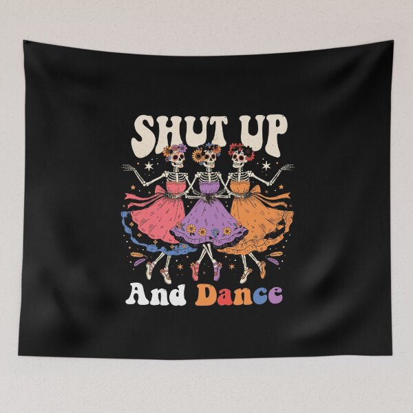 Item preview, Shut Up And Dance Skeletons designed and sold by DariaOltes.