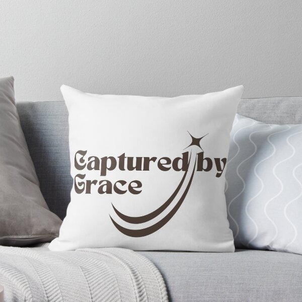 Item preview, Captured By Grace Faith Typography Graphic designed and sold by LensDyn™.