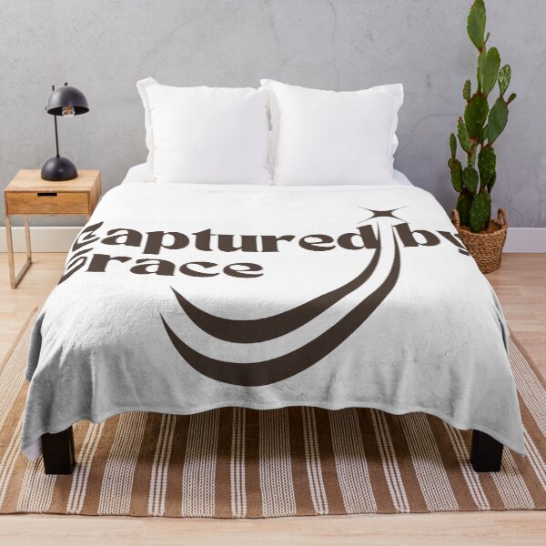 Item preview, Captured By Grace Faith Typography Graphic designed and sold by LensDyn™.