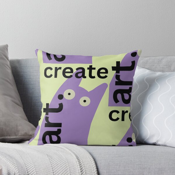 Item preview, Creative Cat Illustration Create Typography designed and sold by Gingergarlic.