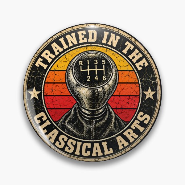 Item preview, Trained In The Classical Arts Fencing Gear Shift designed and sold by Nordo Studio.