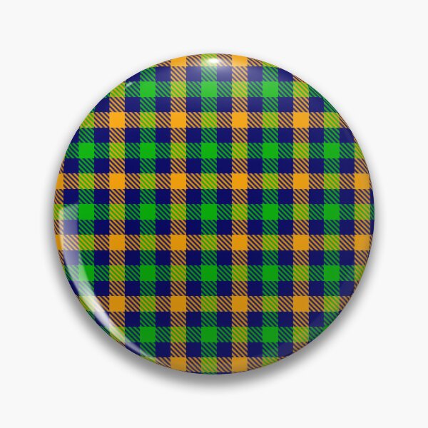 Item preview, Yellow And Green On Blue Gingham Check   designed and sold by PatternTitan.