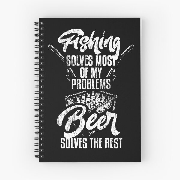 Item preview, Fishing Solves Problems designed and sold by Kieran Abbott.