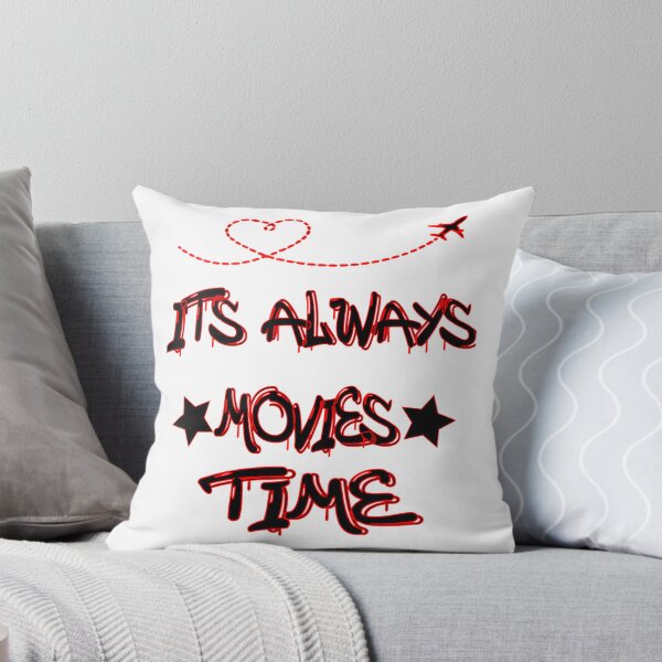 Item preview, It's Always Movies Time Funny Quote for Movie Lovers Gift Idea designed and sold by Thefridaybrush.