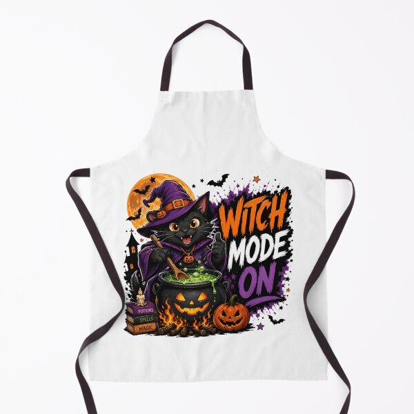 Item preview, Halloween witch mode on designed and sold by DailyQuestPrint.