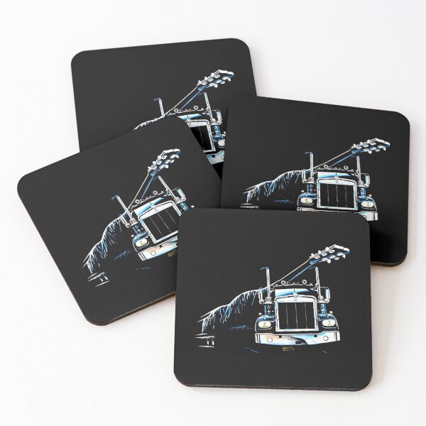 Item preview, Big Truck At Night designed and sold by AnneDollar.
