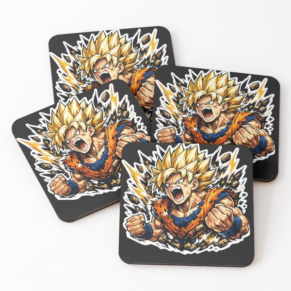 Item preview, Super Saiyan Goku Power Up Fire Rage Anime T-Shirt designed and sold by SelosoPaheng.