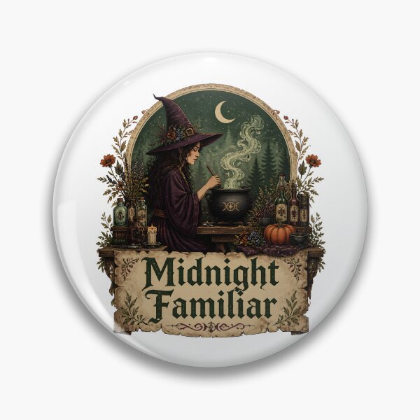 Item preview, Midnight Familiar Brewing Botanical Magic designed and sold by BernoNickel.