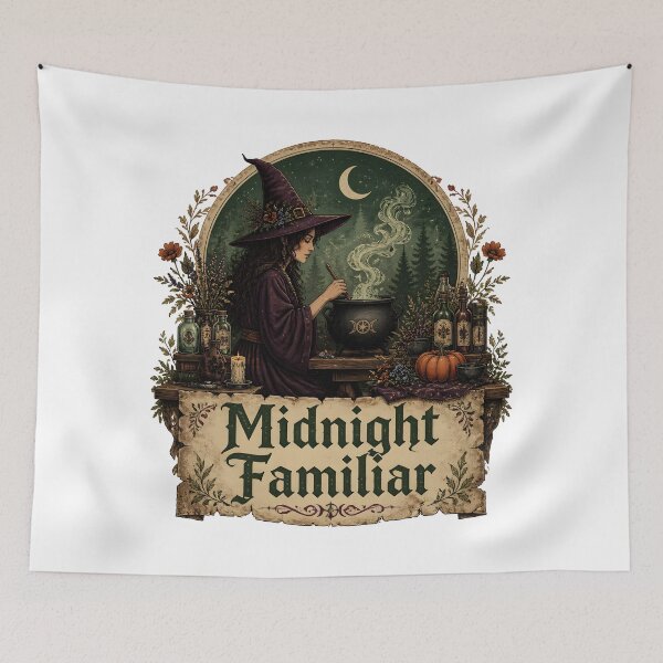 Item preview, Midnight Familiar Brewing Botanical Magic designed and sold by BernoNickel.
