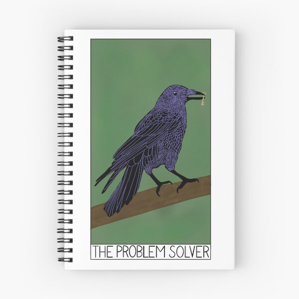 Item preview, Crow Tarot Card designed and sold by EBParsley.