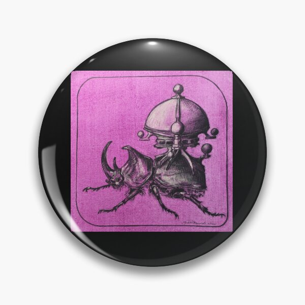 Item preview, Rhinoceros Beetle Domed designed and sold by Octo30.