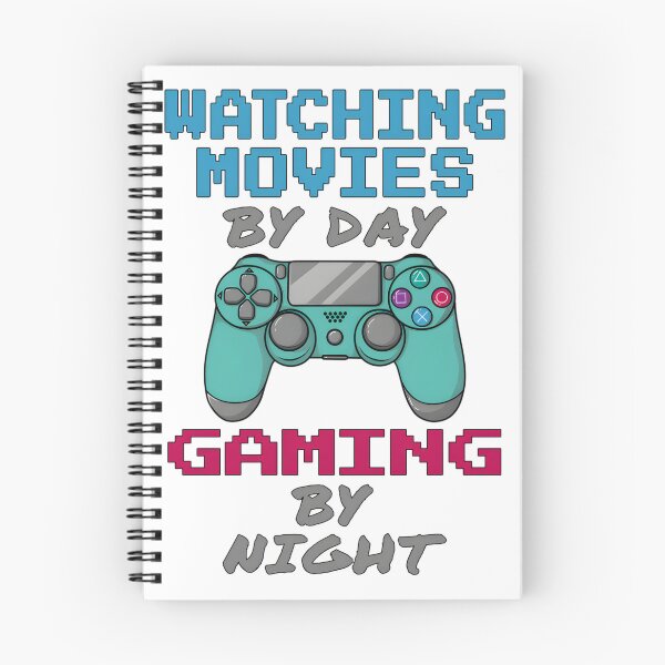 Item preview, Watching Movies by Day and Gaming by Night Lifestyle Design designed and sold by Thefridaybrush.